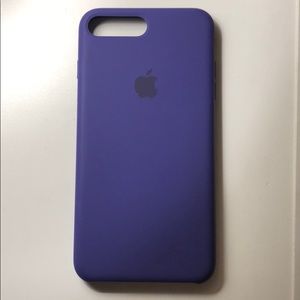 iPhone 7/8 plus case - purple silicone